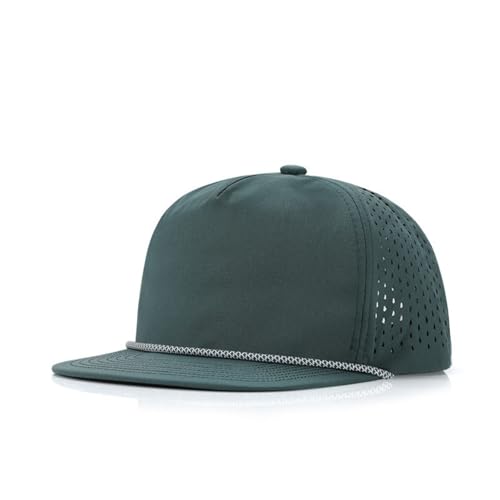 Image of Quick Dry Fit Baseball Cap - Water Repellent Sun Hat for Fishing, Running, Hiking, Golf, Surfing, Sailing, Boating