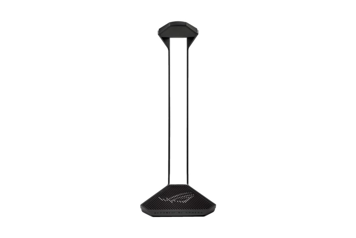 ASUS ROG Throne II Core - Support pour casque gaming avec signature ROG, structure solide en alliage d'aluminium et base antidérapante pour une esthétique et une stabilité haut de gamme
