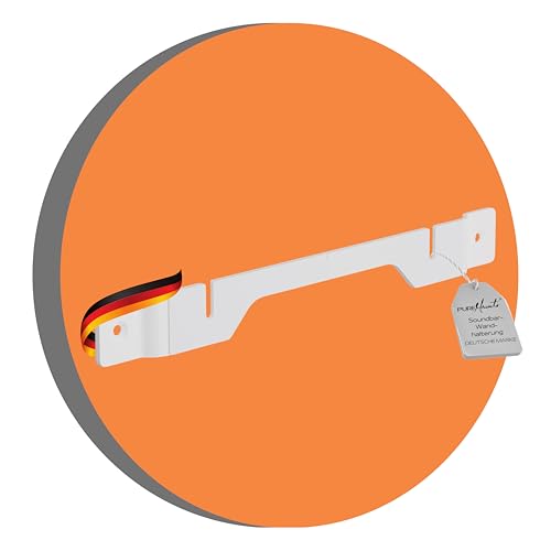 PureMounts® Lautsprecher Wandhalterung für Sonos® Ray, bis zu 2kg Tragkraft, weiß