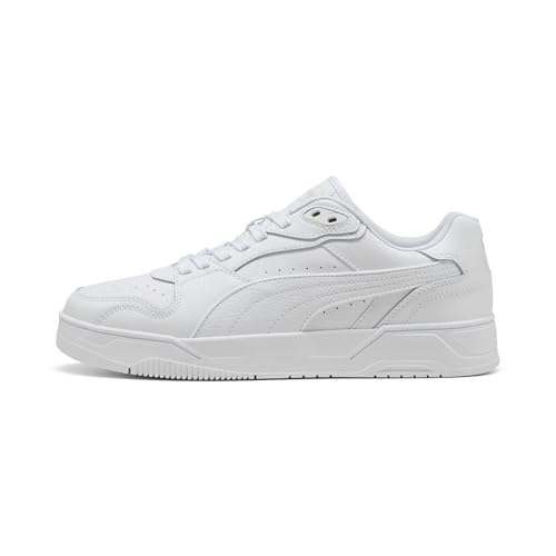 Puma RBD Break Low Sneaker, Unisex, Bianco-Grigio Chiaro Freddo, Nero, 42, Puma Bianco Freddo Grigio Chiaro Puma Nero, 48.5 EU