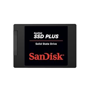 SanDisk SSD PLUS 1TB Internal SSD – SATA III 6 Gb/s, 2.5″/7mm, Up to 535 MB/s – SDSSDA-1T00-G27