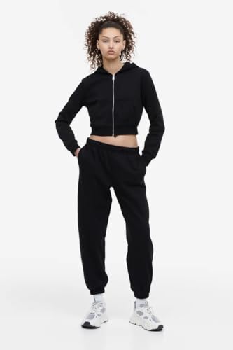 Image of Solid Women's Casual Zipper Hoodie for Winter