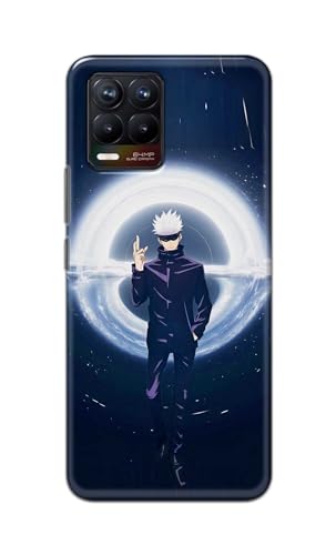 Image of Printed Hard Back Cover for Realme 8 Pro 4G Back Cover (Popular Anime Character -J2) -190724(EA)