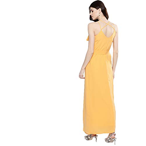 Image of Harpa Shoulder Straps Without Sleeves Dress