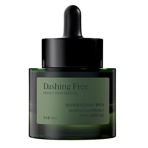 ダッシングフリー(Dashing Free) 顔 美容オイル 15ml フェイシャルオイル モロッコ ウチワサボテン サボテンシードオイル ウチワサボテン種子油 有機 アイオイル フェイスオイル メイク崩れ防止 保湿ケア 無添加