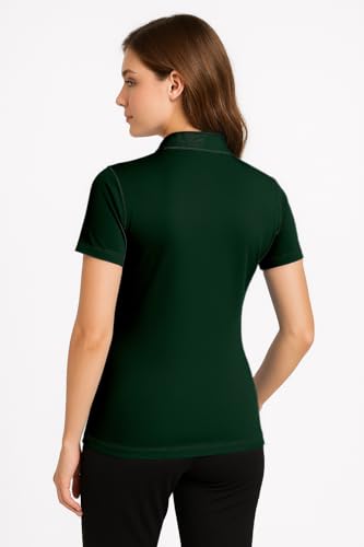 Image of Opna Women's Dry-Fit Golf Polo Shirts 3-Button Golf Polo's in 20 Colors XS-3XL Shirt