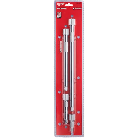Juego de 4 extensiones de 1/2"