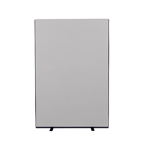 Panelwarehouse 1200mm Wide Nyloop Office Partition Screen - 3 Heights & 10 Colours (Grey, 1200mm W x 1800mm H)