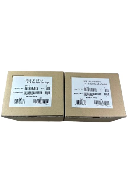Image of HPE LTO 4 Ultrium Tape - 10 Pack