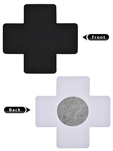 15 Pairs Nipple Cover Pasties Disposable Nipple Covers No Show Satin Stickers Self Adhesive Bra Pasties for Women2