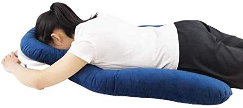 WKDZ Head/Shoulder Support Pillow Performance Relieving Face Down Pillow, Sleeping Face Pillow for Post Vitrectomy and Retinal Detachment Patients During Recovery 1217 (Color : B)