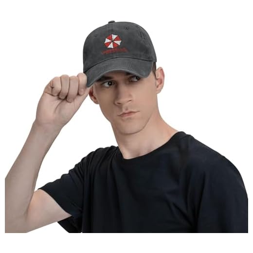 Hip Hop Caps, Resident Symbols Umbrella Evil Corp Hat Unisex Hat Leisure Adjustable Golf Cap for Hunting Golf Sports