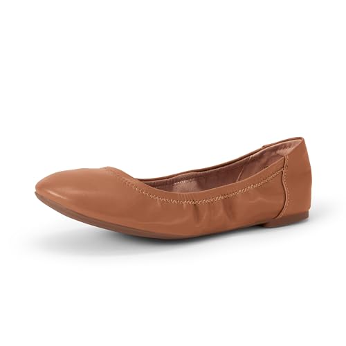 Amazon Essentials Ballerines Belice Femme, Chameau, 41 EU Large