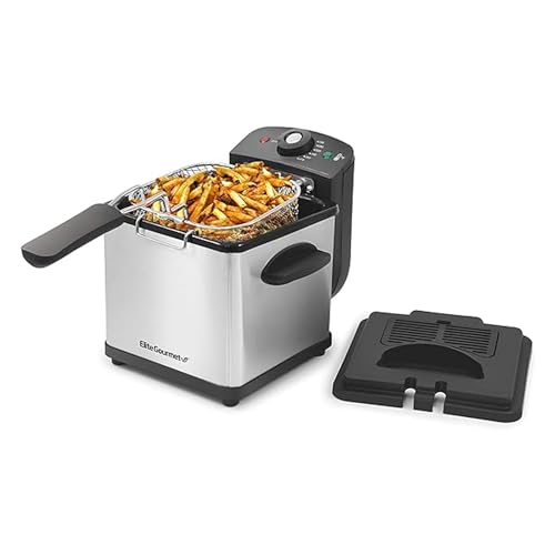 Elite Gourmet EDF-1607 Electric Immersion Deep Fryer