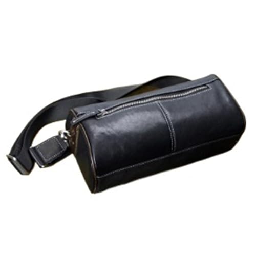 Large Capacity Crossbody Messenger Bag, Leather, Business Sport Travel Shoulder Bag, Waterproof, Multifunctional, for Men