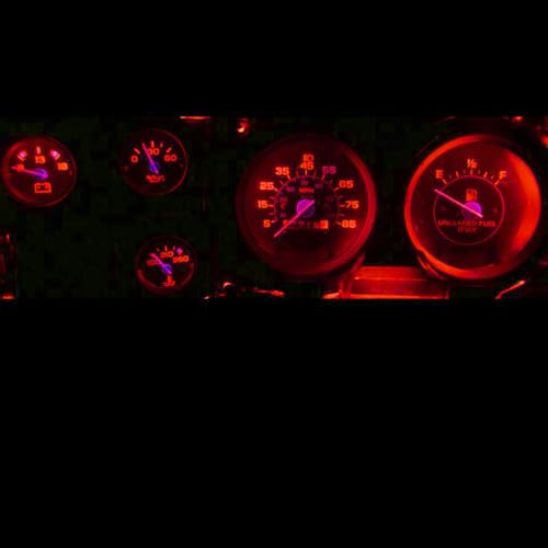 Kit 5x Bombillas LED T10 Panel Instrumentos Rojo miniatura 7