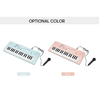 KOCAN Piano Electronique avec Mini Clavier Clavier Electronique 37 Touches Piano Piano pour Enfants Bleu,Piano électronique avec mini clavier - Les Beatles, Paul McCartney, John Lennon, RIngo Starr, George Harrison KOCAN Piano Electronique avec Mini Clavier Clavier Electronique 37 Touches Piano Piano pour Enfants Bleu,Piano électronique avec mini clavier – Image 3
