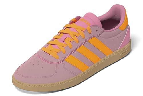 adidas Donna BREAKNET Sleek Shoes, Bliss Pink/Lucid Tangerine/Gum 3, 36 EU