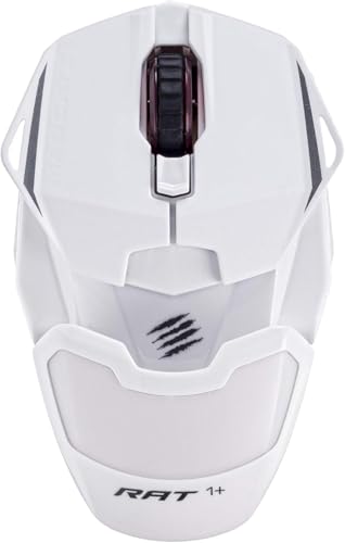 Madcatz R.A.T. 1+ Blanc - Souris gamer filaire avec repose-main ajustable