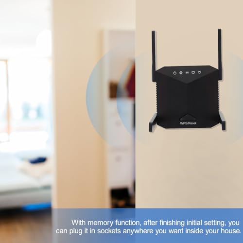 Repetidor WiFi 300 Mbps con 4 antenas Yardwe para señal sin cortes 4