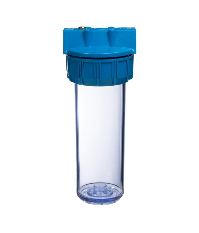 Porte-filtre à eau 9 pouce 3/4-20/27F avec cartouche anti-sédiment 20 microns, équerre et clé