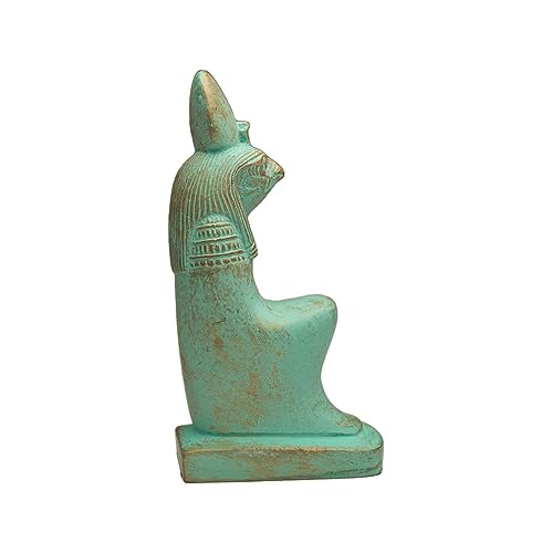 Estatua Ra Egipcia de Resina 5.75 pulgadas miniatura 6