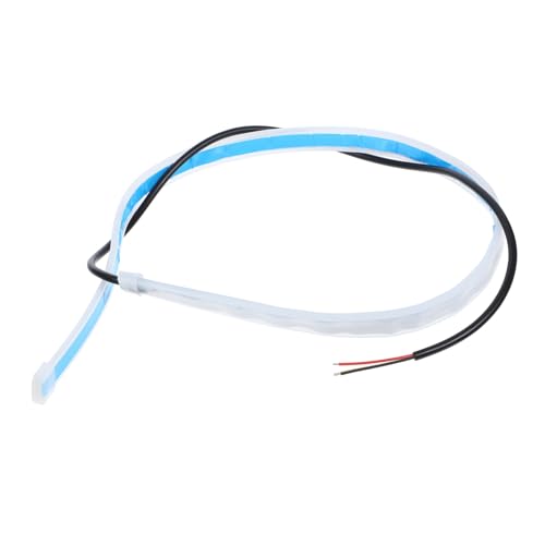 COSMEVIVI 2pcs LED Strip Car Hood Light Dynamic Running Light for Enhanced Visibility Flexible Illumination Design Easy Installation for All Weather Conditions