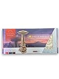 Space Needle Seattle 89 Piece 15' Laser-Cut Wood Model
