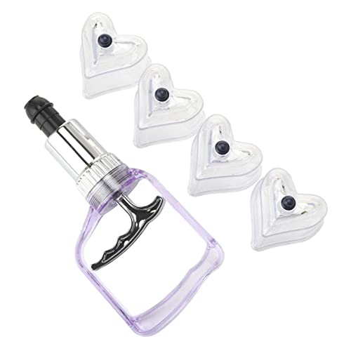 Kit de ventosas FRCOLOR para fisioterapia y masaje, dispositivo de ventosa con bomba manual, absorción de humedad miniatura 1