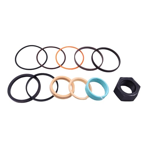 Kit de sello de cilindro de pluma 7197632 compatible con Bobcat E35 E34 430 3
