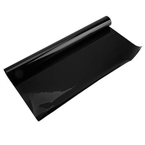 Window Tint Film, Car Window Tint Film, Black 1 Pcs 50x100cm for Vehicle Car(Transmittance 5%)