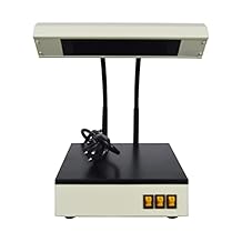 INTBUYING ZF-1 Desktop Ultraviolet Analyzer Desktop Triplex 24W Ultraviolet Analyzer UV Analysis Lamps Analysis Tester 110V