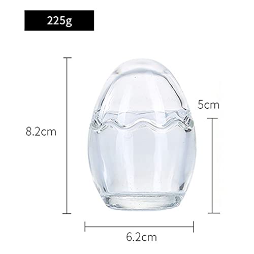 Ei Shell Pudding Fles Transparante Glazen Fles Pudding Wedstrijd Gebakken Pudding Dessert Jelly Mousse - Image 3