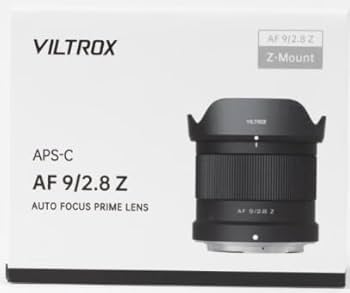 Amazon.co.jp: VILTROX 9mm F2.8 Zマウント APS-Cレンズ ニコン用