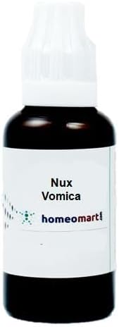 Nux Vomica Homeopathy Dilution 30C, 1 fl oz (30ml)