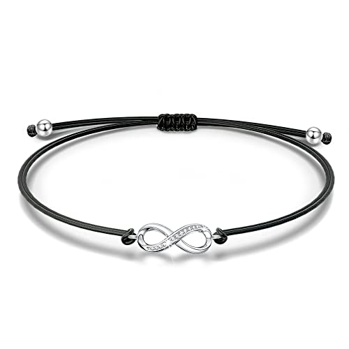NINAWSIH Armband Unendlichkeitszeichen Infinity Damen...