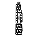 Westin Textured Black Gas Tank Skid Plate Wrangler JL Unlimited 4dr 2018-2019