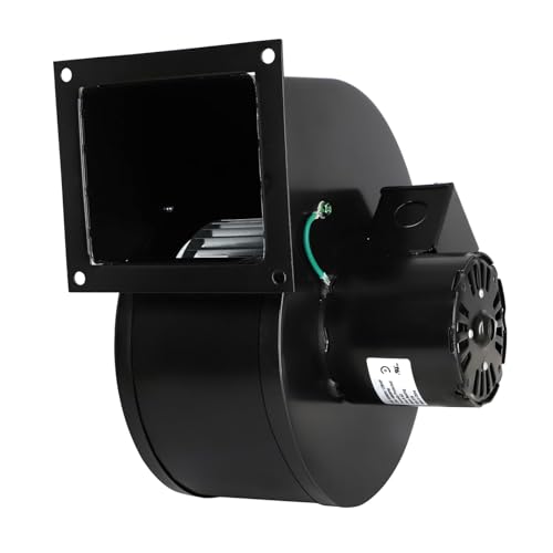 Criditpid PU-4C447 Draft Inducer Blower Motor Replaces for Dayton 1TDR3, 1TDR3A, 4C447, PU-4C447, B45227, Centrifugal Blower for Englander 25-PDV 25-PI 55-SHP22 55-SHP20 Pellet Stove Blower.