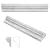 Diflart Carrara White Marble 2X 12 Inch Chair Rail Trim Molding Bullnose Edge Honed for Bathroom Kitchen Shower Livingroom Walls Pack of 10 Pcs