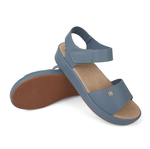 Image of ORTOREX Women Massage Sandals Comfortable Walking Sandals with Adjustable Straps