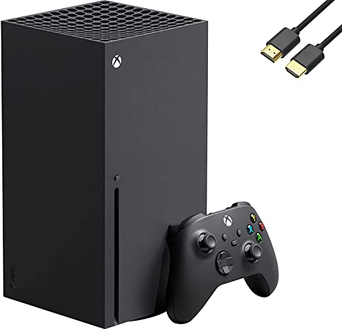 Microsoft Xbox Series X 1TB - Backward Compatible with Thousands of Games, Ultra High Speed HDMI, The Fast, True 4K Gaming with U Deal HDMI (Renewed)