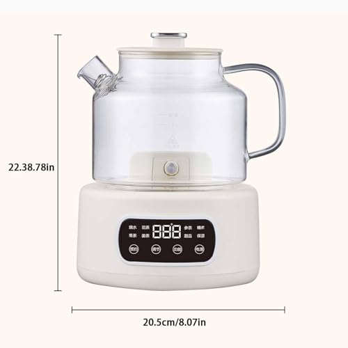 Tetera Eléctrica de Vidrio 1.2L Control Temperatura miniatura 2