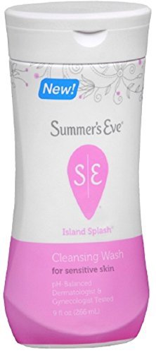 Summer's Eve Cleansing Wash for Sensitive Skin, Island Splash 9 oz by Summer's Eve