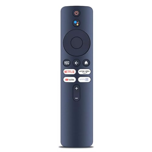 XMRM-M3 Bluetooth Voice Remote Control for Xiaomi Mi TV Box S 2nd Gen, Black, with Netflix and Prime Video Buttons