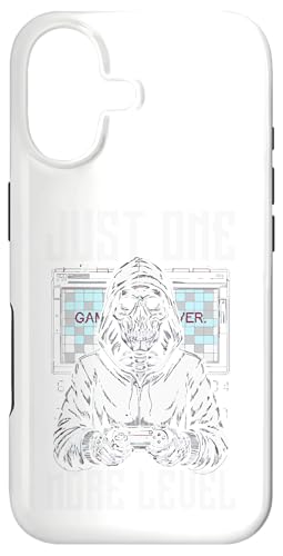 Just One More Level Skull �Q�[�}�[�f�U�C���B �X�}�z�P�[�X iPhone 17 �p