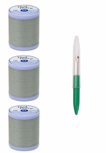 Hilo de coser poliéster fino Dual Duty XP Coats & Clark 225 yd 3-Pack miniatura 1