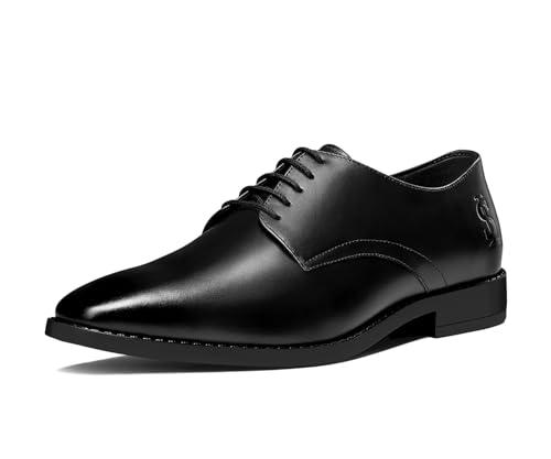 Image of LOUIS STITCH Formal Derby Lace Up Shoes for Men | Handcrafted Italian Leather Mens Shoes (LSNRXPL)