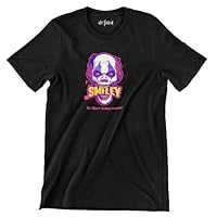dr faust Halloween Night Joker Smile Smiley Printed Unisex Plus Size t-Shirt for Men & Women Tattoo & Skating Inspired Streetwear Clothing Hip hop Apparel (White, X-Large)