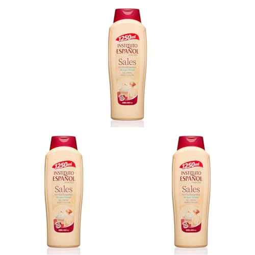 Instituto Español Gel de Baño Sales Revitalizantes - 1250 ML (Paquete de 3)