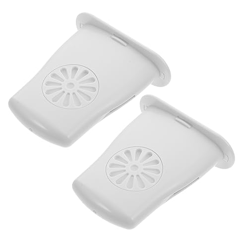 TOPPERFUN 2個 ギター加湿器 アコースティックギターケース加湿器 ギターパネル加湿器 アコギ acoustic guitar ギター湿度制御機 楽器アクセサリー プラスチック 白い
